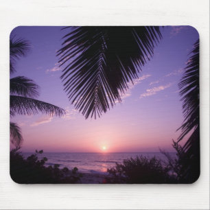 Sunset at West End, Cayman Brac, Cayman Islands, Mousepad