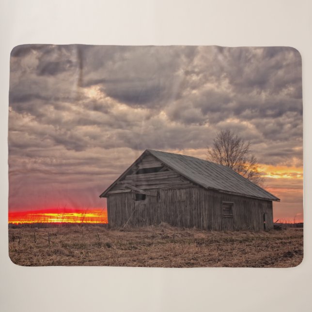 SUNSET AUF DER FARM SHERPADECKE (Vorderseite (Horizontal))