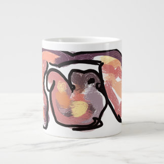 Sunset Autumn Eichel Jumbo-Tasse