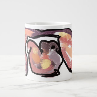 Sunset Autumn Eichel Jumbo-Tasse