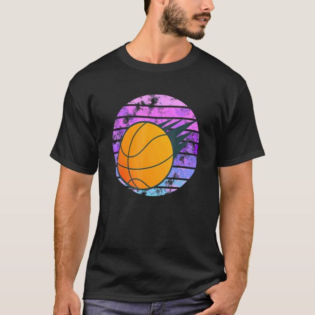 Sunset Basketball T-Shirt (Vorderseite)