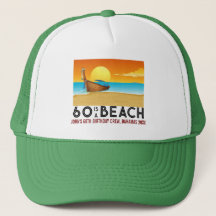 Sunset Beach 60er 70er Geburtstags-Crew Squad Truc