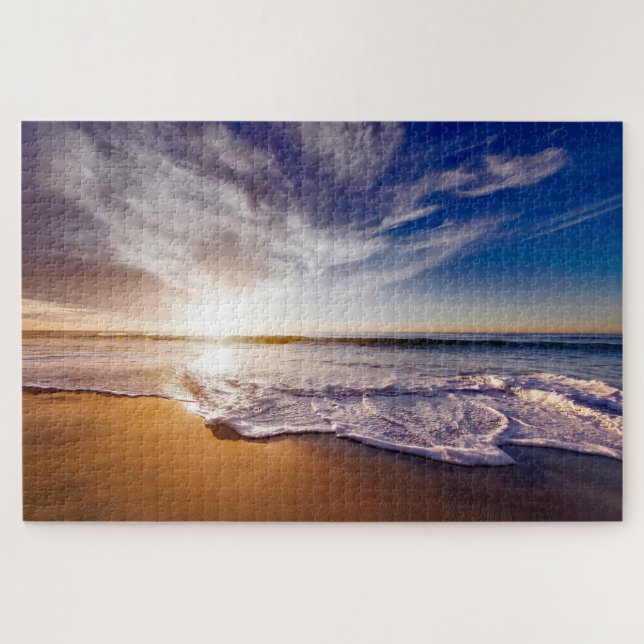Sunset beach B-0620250608 Puzzle (Horizontal)