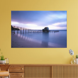 Sunset Beach Canvas Print Picture 30 Leinwanddruck
