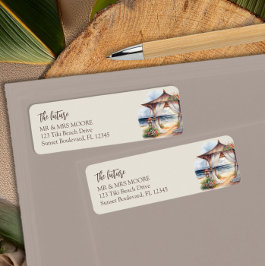 Sunset Beach die Zukunft Mr. und Mrs. Rücksendeadr