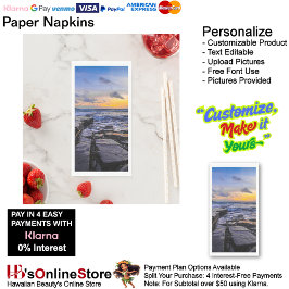 Sunset Beach Handtuchpapier Napkins 31 Serviette