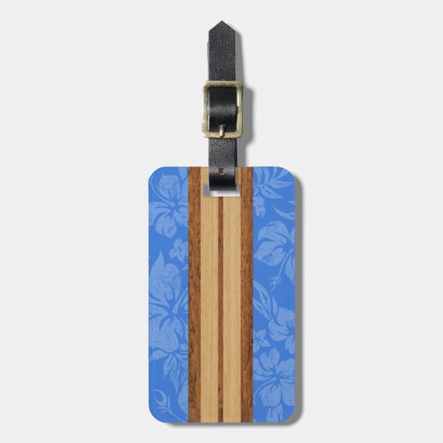 Sunset Beach Hawaiian Gepäckanhänger (Vorderseite vertikal)