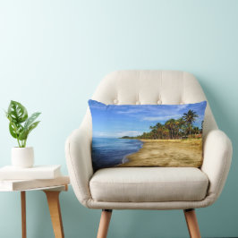 Sunset Beach Polyester Lumbar Pillow 7 Lendenkissen