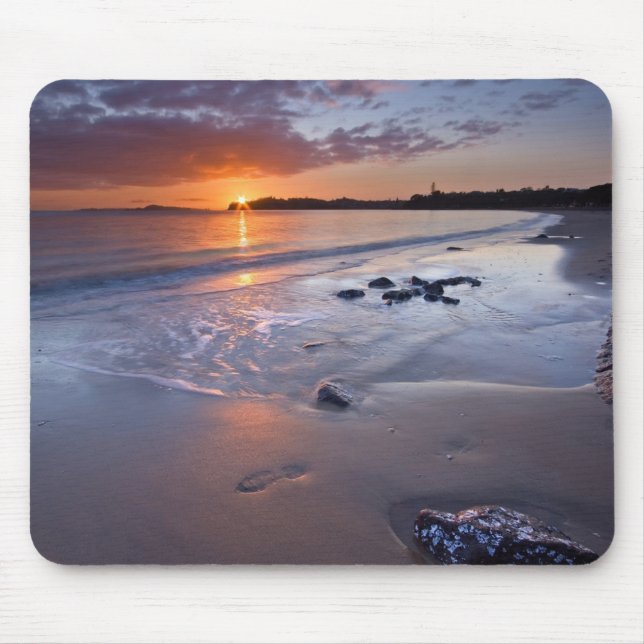 Sunset Beach Scene Mouse Pad Mousepad (Vorne)