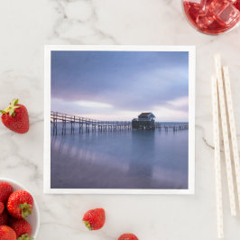 Sunset Beach Standard Abendessen Papier Napkins 30 Serviette