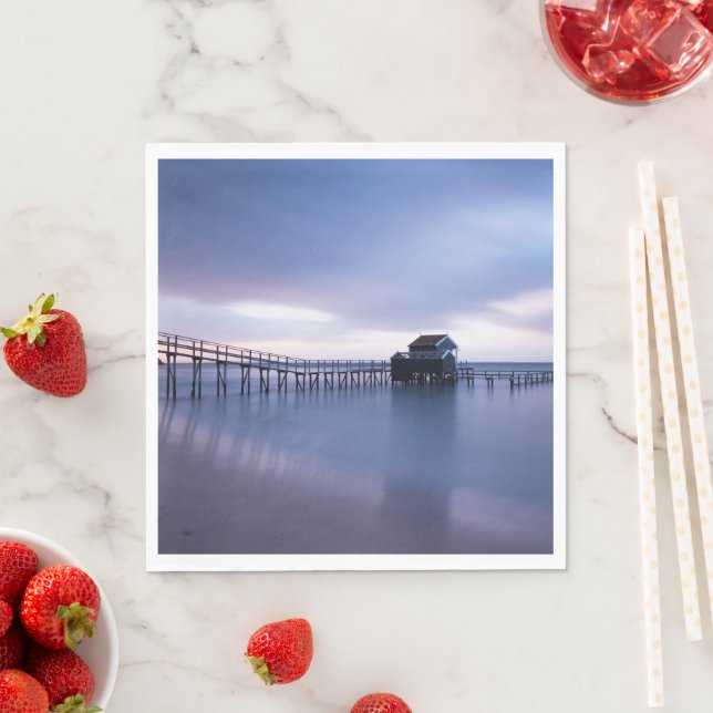 Sunset Beach Standard Luncheon Paper Napkins 30 Serviette (Beispiel)