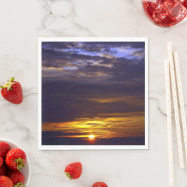 Sunset Beach Standard Luncheon Paper Napkins 41 Serviette