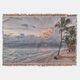 Sunset Beach Throw Blanket 9 Decke