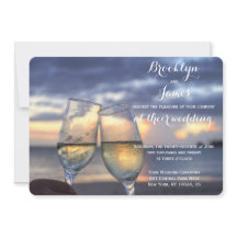 Sunset Beach Wedding Rounded