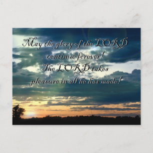 Sunset Biverse Postkarte