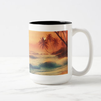 Sunset Bliss Zweifarbige Tasse