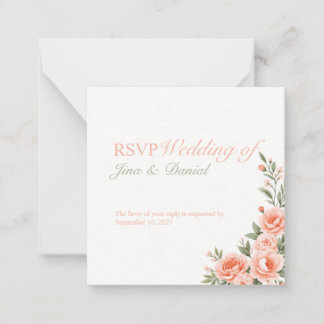 Sunset Bloom Mitteilungskarte