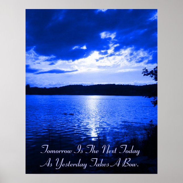 Sunset Blue 2 Poster (Vorne)