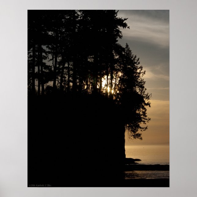 Sunset Bluff Poster (Vorne)