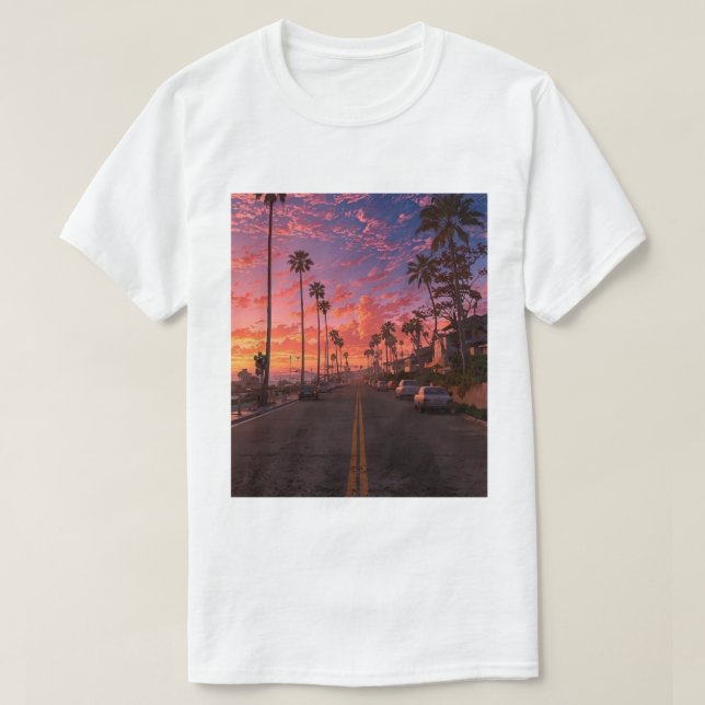 Sunset Boulevard Dreams T-Shirt (Design vorne)