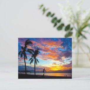 Sunset, Bucht von Danang, Zentralvietnam, Postkarte