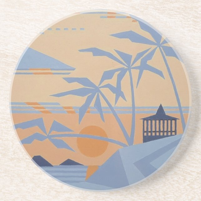 SUNSET CABANA Untersetzer (Vorne)