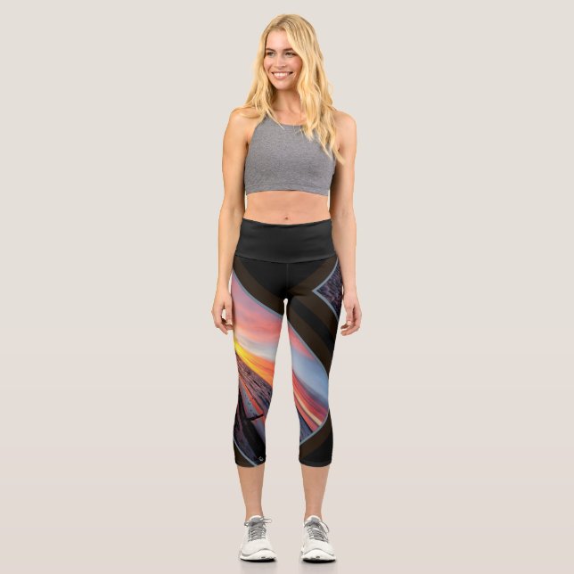 Sunset Capri's Capri Leggings (Vorderseite)