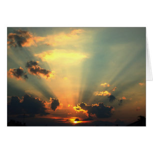 Sunset Card