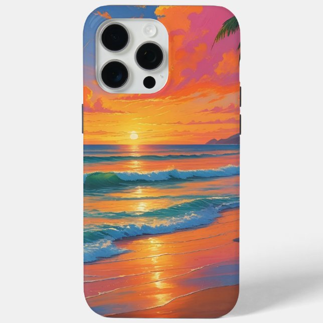 SUNSET Case-Mate iPhone HÜLLE (Rückseite)