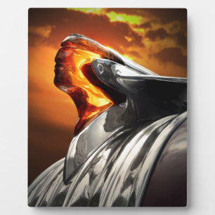 Sunset Chief Pontiac Chieftain Klassiker Fotoplatte