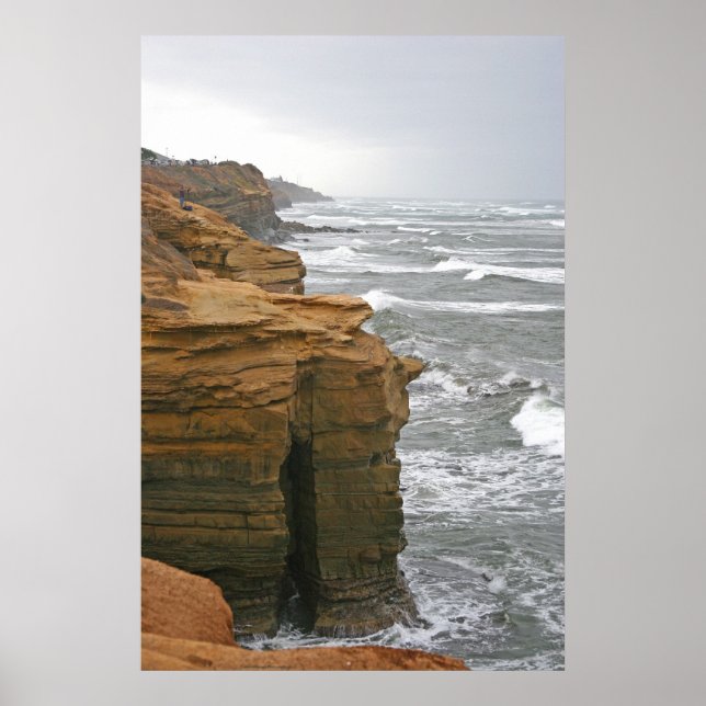 Sunset Cliffs ~ Point Loma Poster (Vorne)