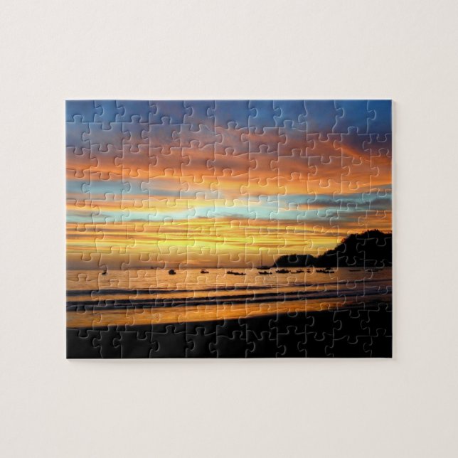 Sunset Costa Rica Puzzle (Horizontal)