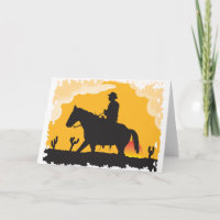 Sunset Cowboy