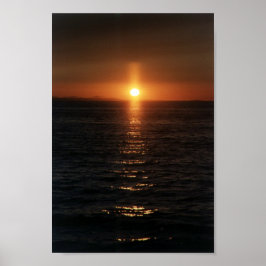 Sunset Cross Poster