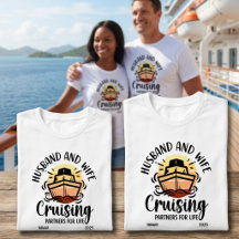 Sunset Cruise Paares PERSONALISIEREN T - Shirt