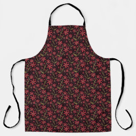 Sunset | Dancing Watercolor Daisies Apron Schürze