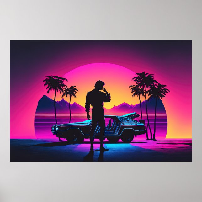 Sunset Driver: Der einsame Straßenkrieger Poster (Vorne)