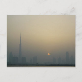Sunset, Dubai Postkarte