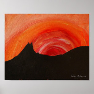 Sunset - ein Gabriel McGarry Poster