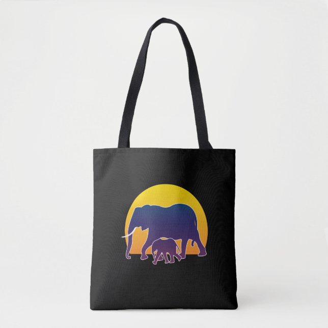 Sunset Elephants (Vorderseite)