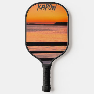 Sunset Fährfahrt Pickleball Paddel Schläger