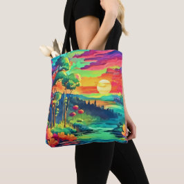 Sunset Fantasy Landschaft
