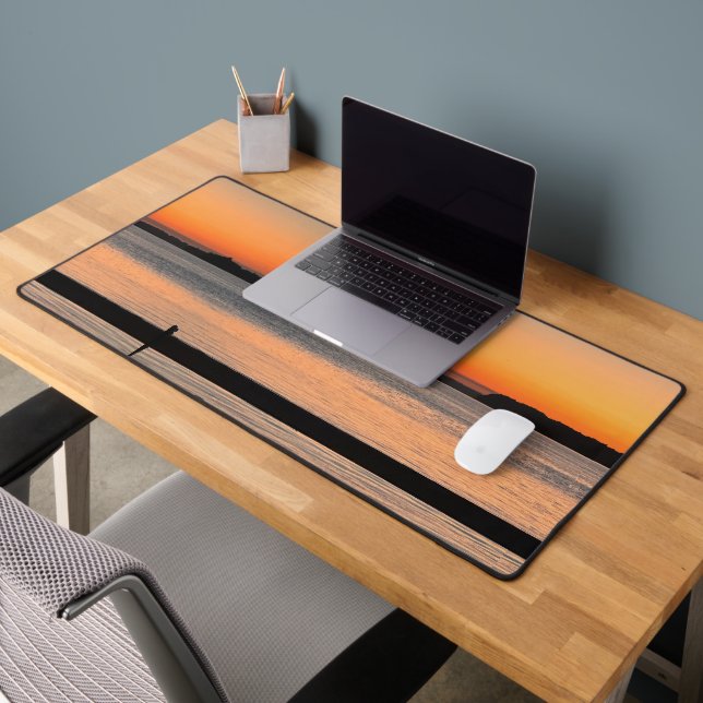 Sunset Ferry Ride Desk Mat Schreibtischunterlage (Büro 2)