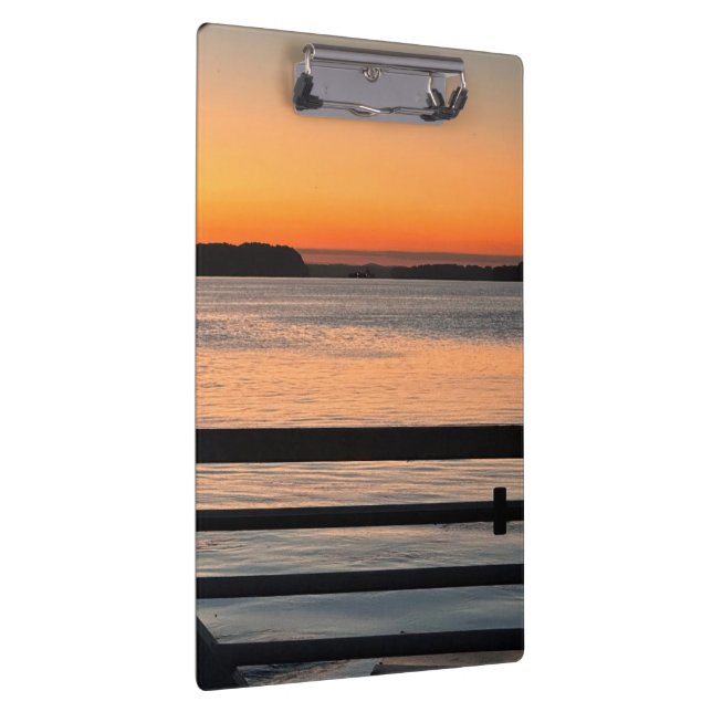 Sunset Ferry Ride Klemmbrett (Rechts)
