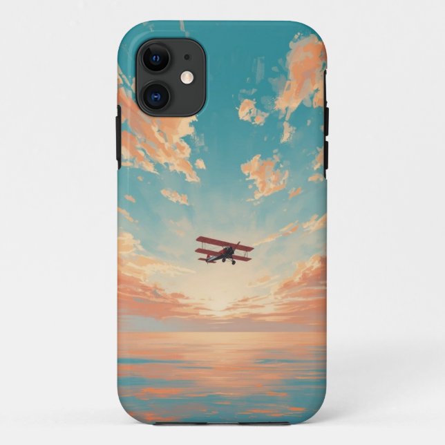 Sunset Flight Adventure Mobile Case (Rückseite)