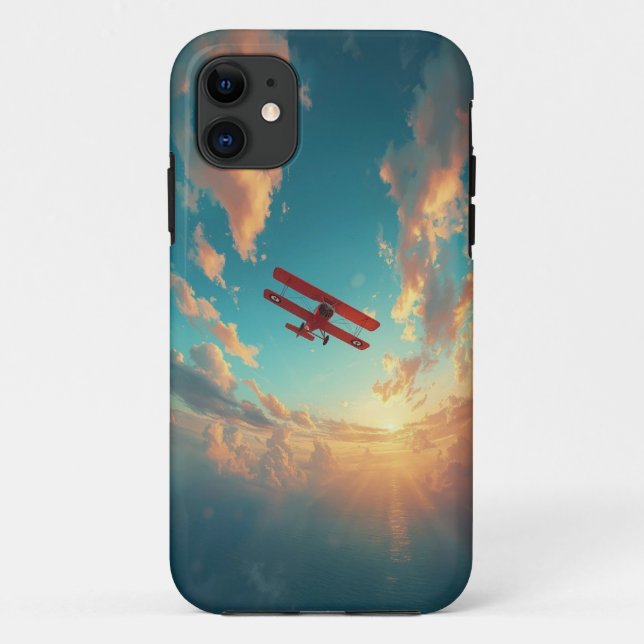Sunset Flight Adventure Mobile Case (Rückseite)
