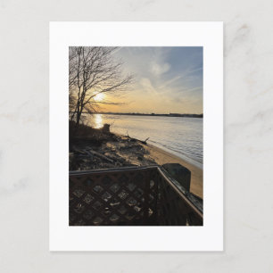 Sunset Foto Postkarte
