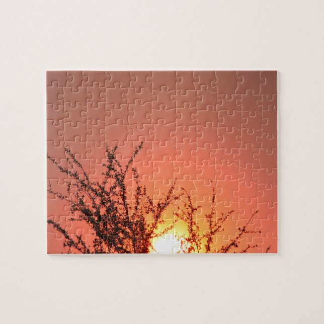 Sunset Foto Puzzle (Horizontal)