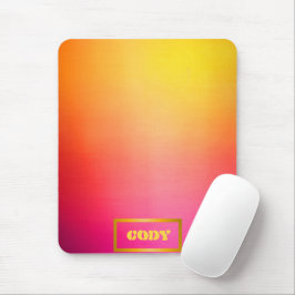 Sunset Glow individuell einstellbare Ombre Mousepad