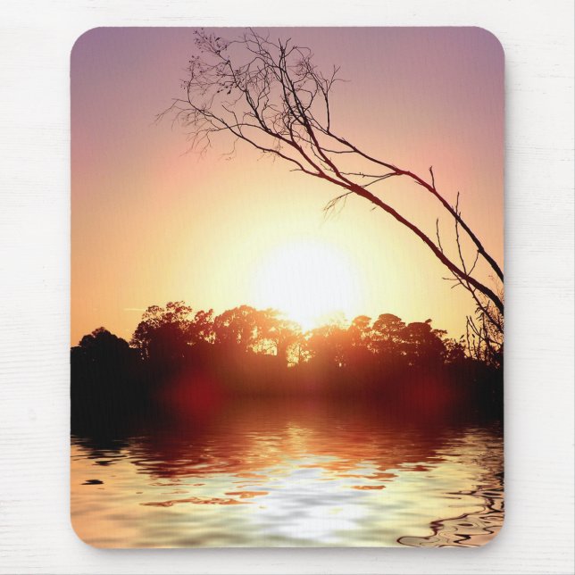 Sunset Glow Mousepad (Vorne)